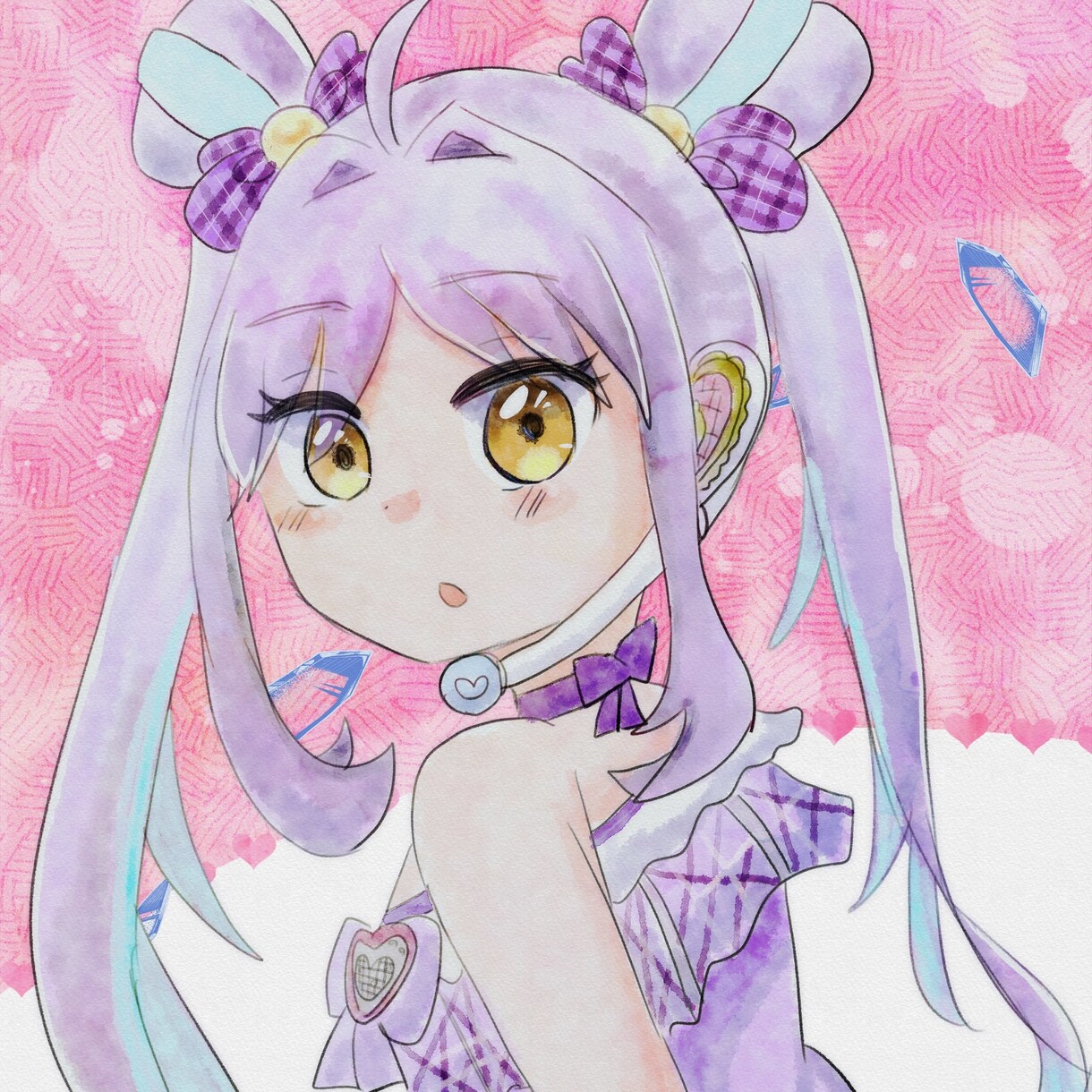 可愛い女の子やケモノのイラスト描きます 水彩風や厚塗りなど様々な塗りがお選びいただけます イメージ6