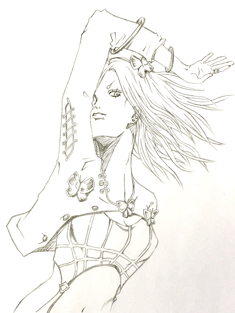 オリジナルのイラスト(アナログ画) 描きます 他には無いイラスト で個性をアピール！印象を残したい人へ！ イメージ2