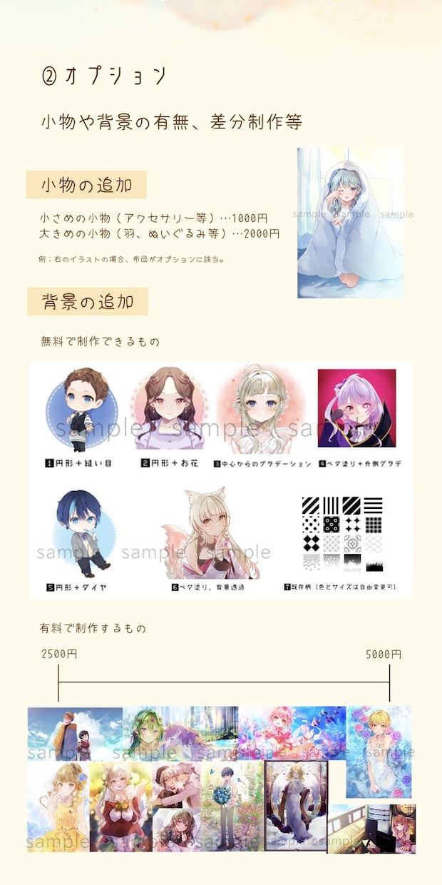 水彩画風✿優しい雰囲気のSNSアイコン作成します 『あたたかさ』と『キラキラ』を合わせ持ったイラストを描きます イメージ7
