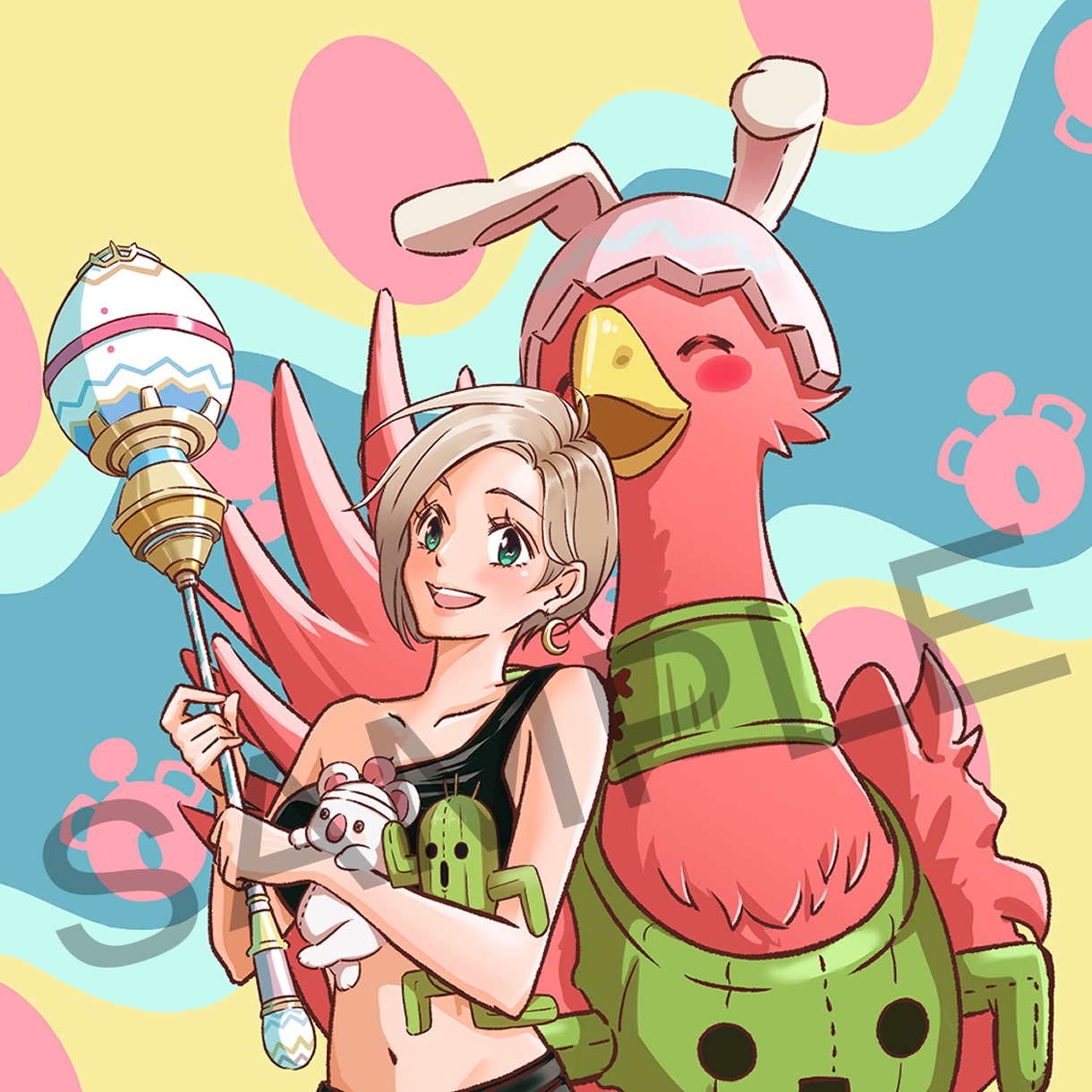 カラー漫画風！似顔絵イラスト制作します 似顔絵、ペット各SNSに使えるアイコン・ヘッダー描きます イメージ4
