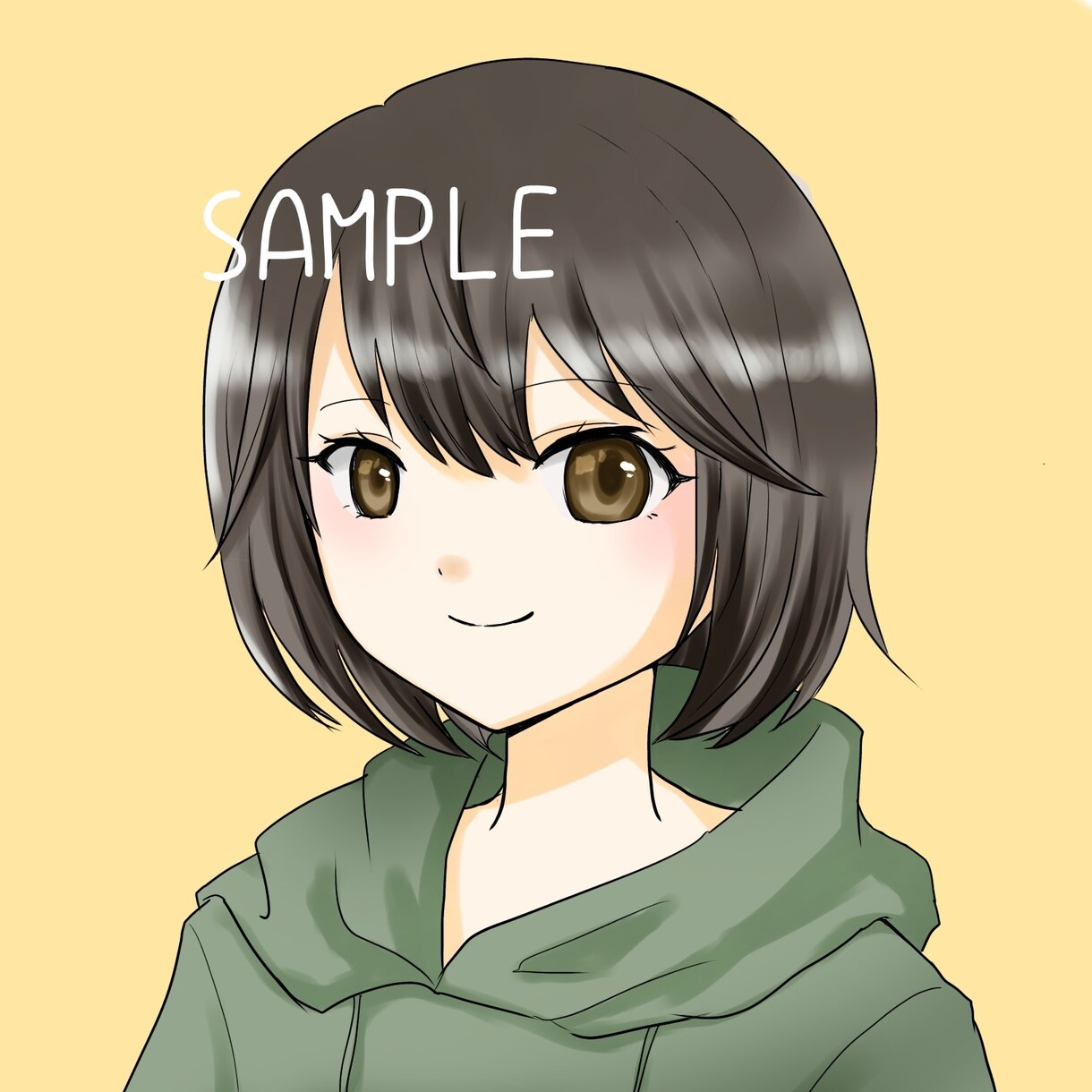 オリジナル。自分だけの、キャラ風似顔絵お描きします SNSアイコン、ブログ、ビジネス、似顔絵のプレゼント。即日可 イメージ3