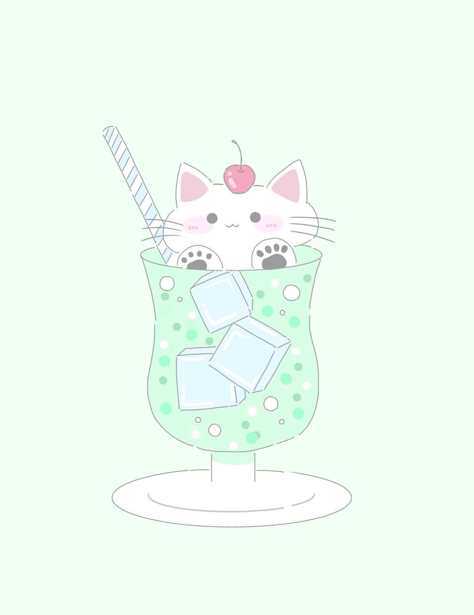 ゆるいイラスト描きます ゆるくてシンプルなイラスト描きます( *´~`) イメージ2