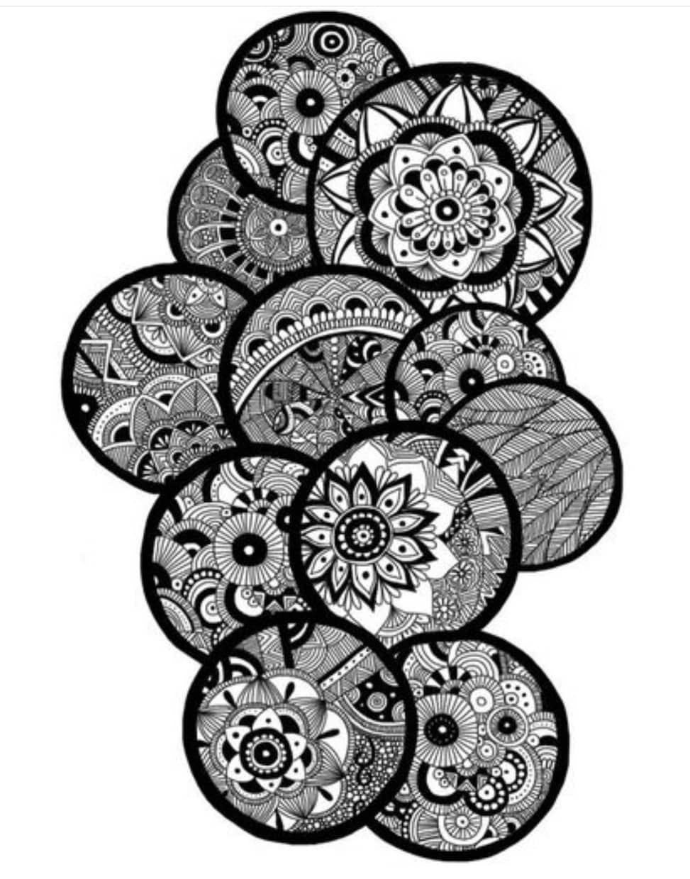 幾何学な柄がお好みなあなたはおすすめします 主に花をモチーフにイラストを描いています。 イメージ1