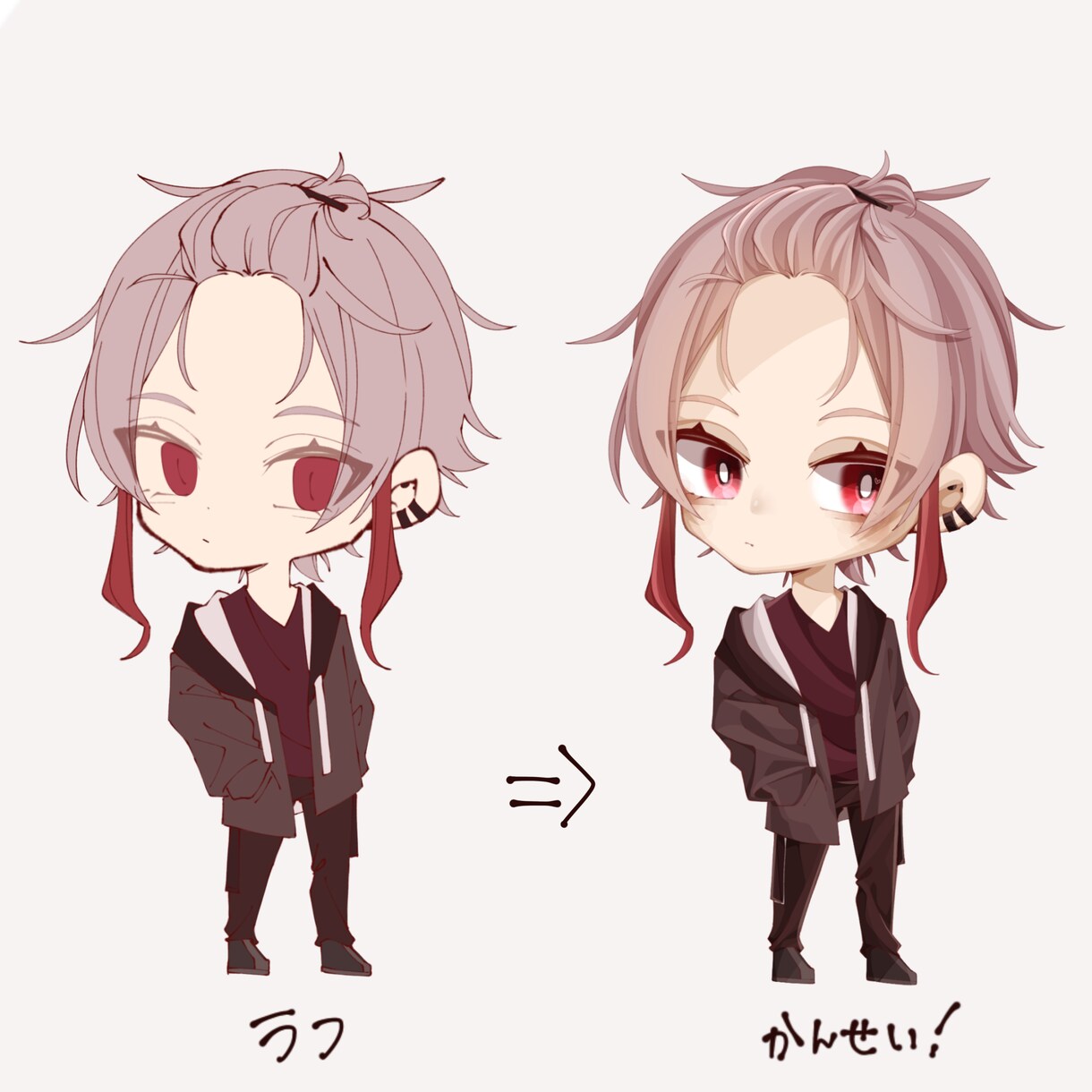 かわいいSDキャラの制作を承ります 可愛いSDキャラを動画や配信、グッズ制作に！ イメージ5