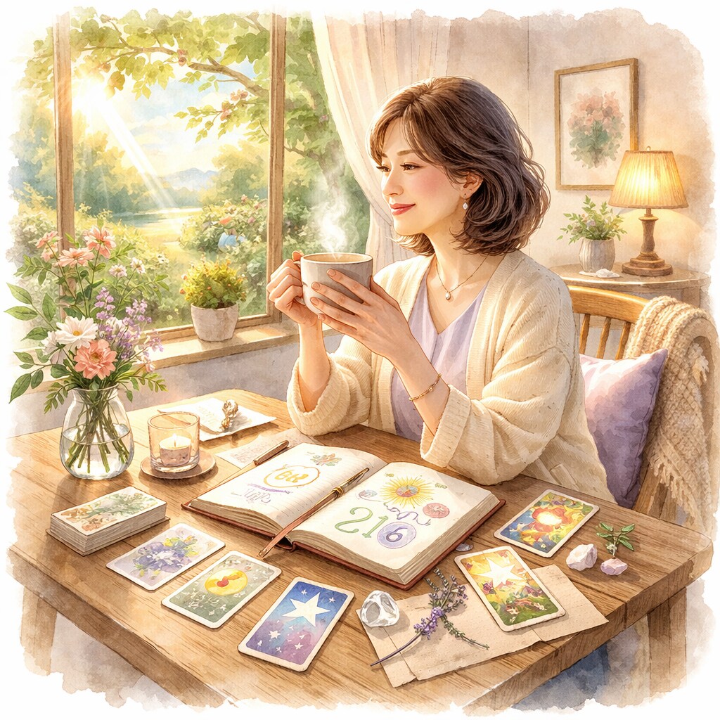 タロット×数秘術で読む2026年の流れを鑑定します 焦らなくていい。あなたにはあなたの流れがある イメージ3