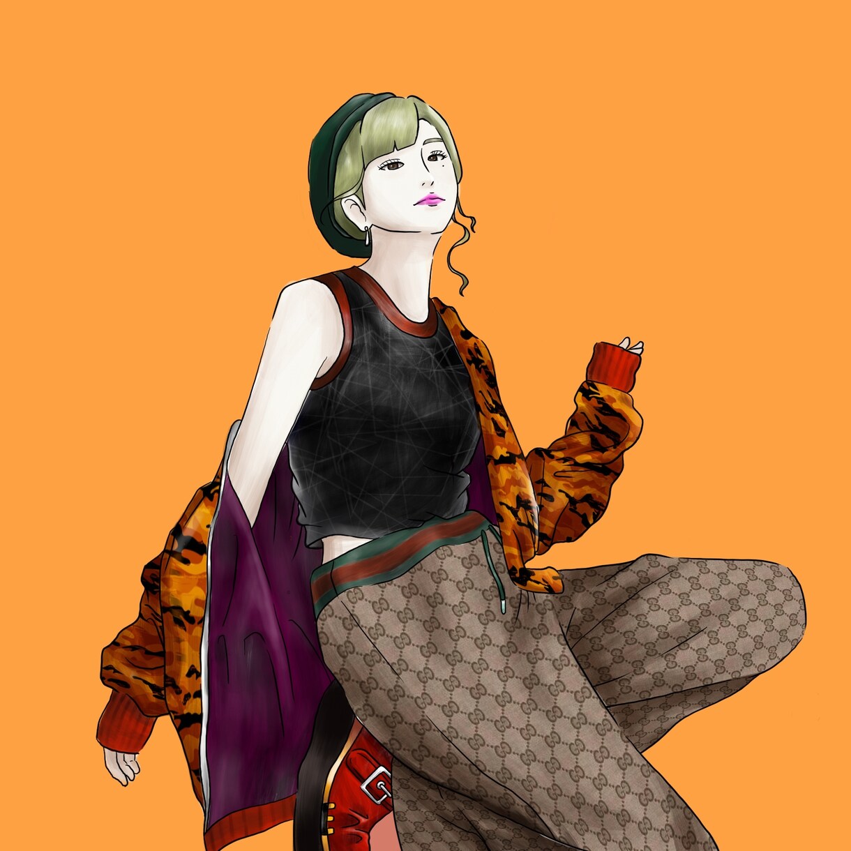ファッションイラスト描きます 文化祭やイベントでの洋服デザインなどお手伝いします イメージ3