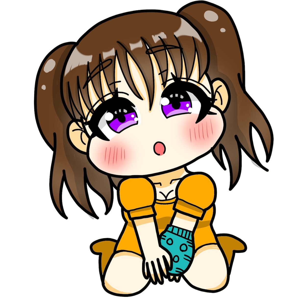 ポップで可愛いイラストをご提供します ポップで可愛いイラストアイコンを求めている方ぜひ！ イメージ2