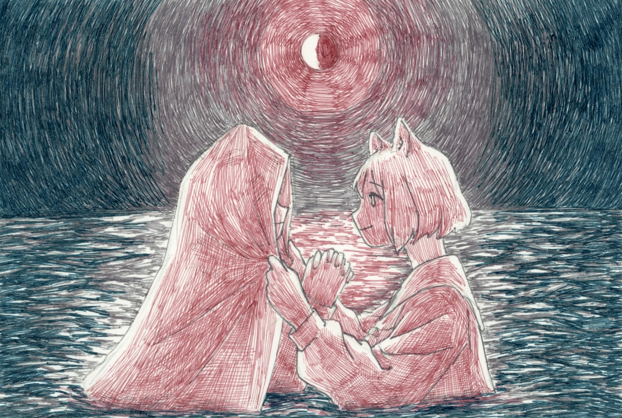 ボールペンイラスト制作します 世界観のあるやわらかな絵が得意です！ イメージ4