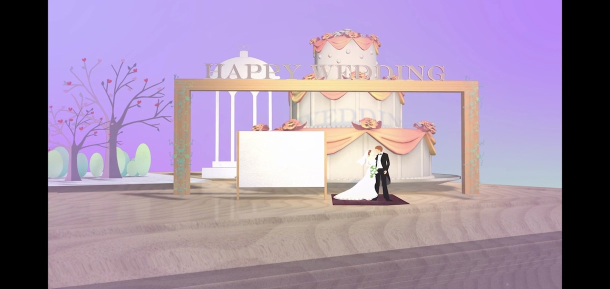 オシャレなウエディングムービー作成します 忙しい新郎新婦のためにお値打ち価格で感動ムービーを！ イメージ1