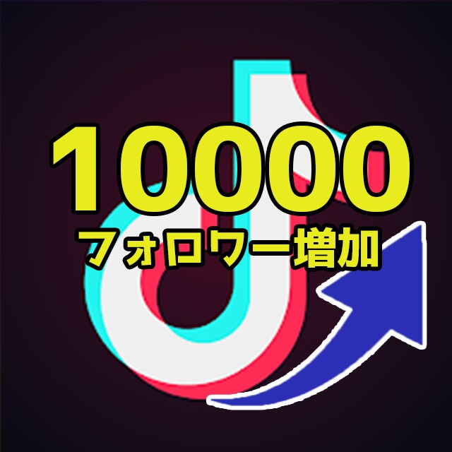 TikTokフォロワー10000人増加させます コスパ◎！安く高品質なフォロワーをあなたにご提供 イメージ1