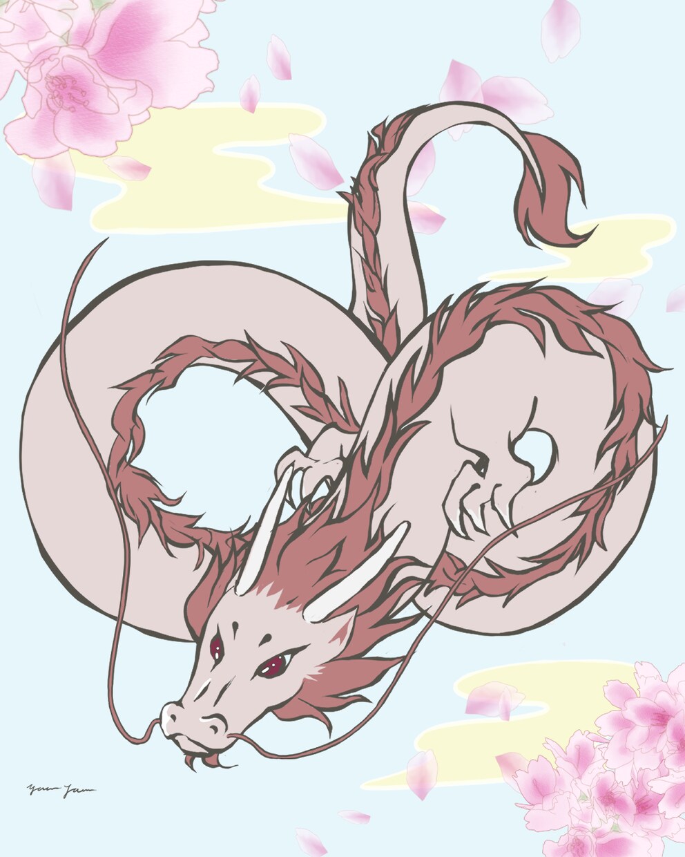 あなたに寄り添う癒しの神様アートをお描きします 見守ってくださる神様や龍神様のイラストで心豊かに♡ イメージ5
