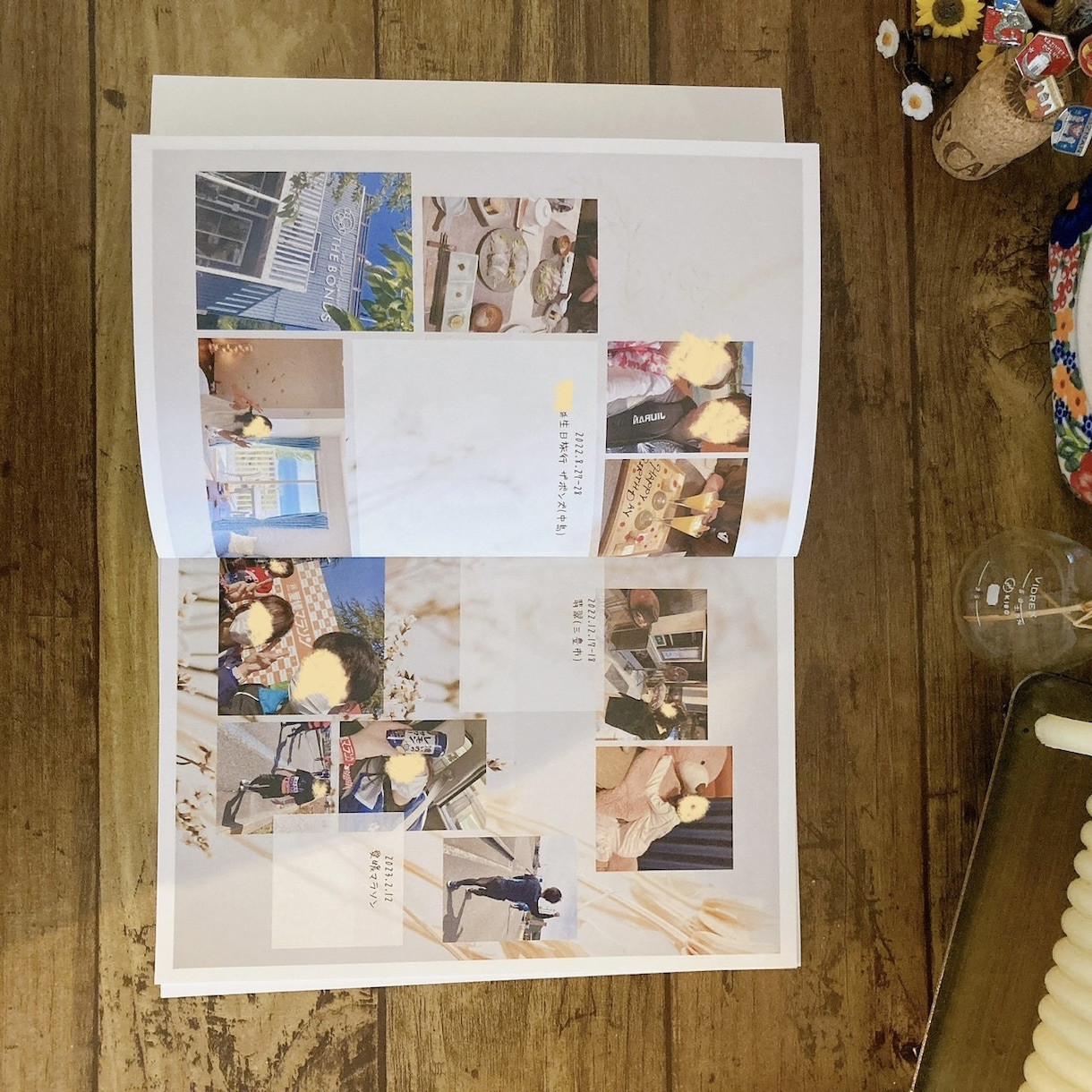 あなたの【結婚・記念日】に思い出アルバムを作ります エピソード付きで、写真だけでない手作りの特別なアルバムを イメージ5