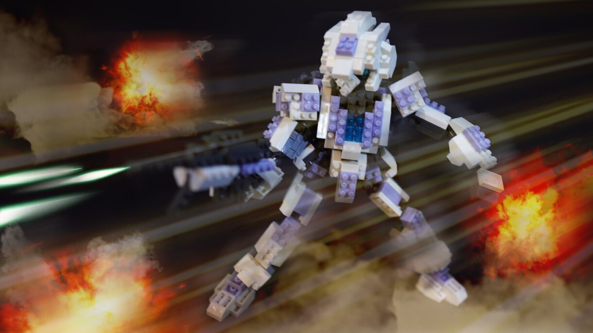 シンノスケが画像をエフェクトたっぷりにデコります ガンプラ・レゴ・プチブロックなど趣味の一枚を画像加工！ イメージ6
