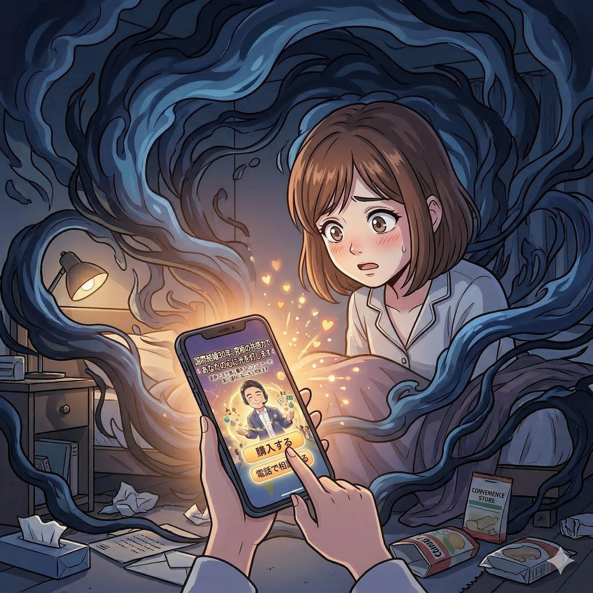 なんでもOK✅️しっかり傾聴✅包容力に癒されます あなたの相談に優しく対応、共感力と包容力、経験豊富な話し相手 イメージ3