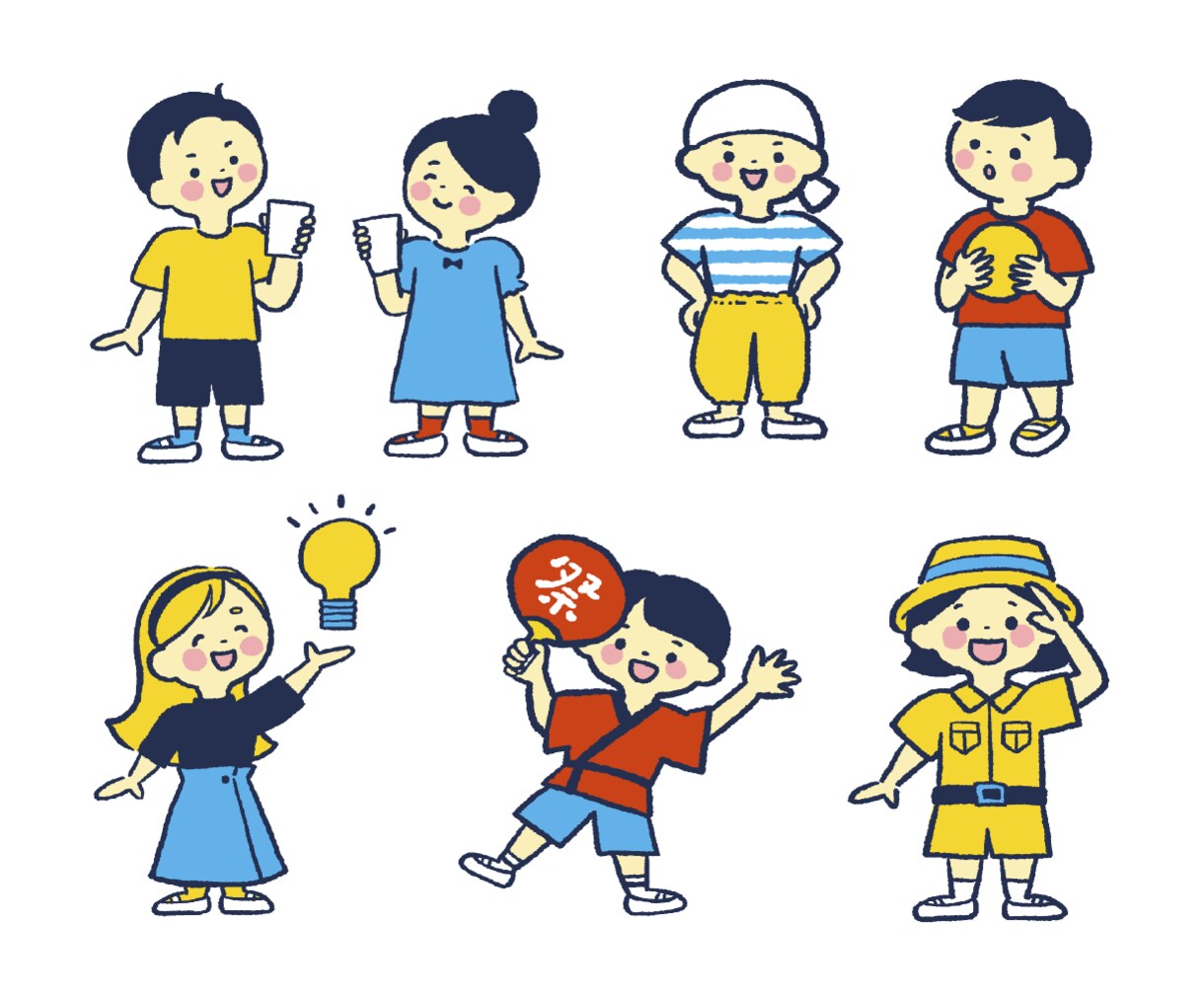 かわいいカットイラスト描きます 子ども向けに最適！使いやすいカットイラストを描きます！ イメージ2