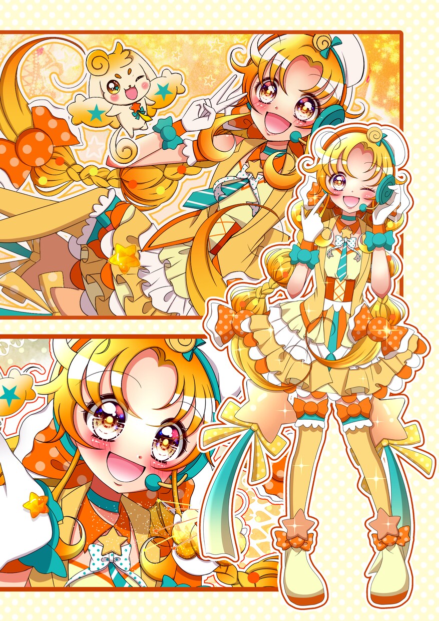 少女漫画な絵柄でLIVE2Ⅾのパーツを作成します 格安でLIVE2Ⅾパーツ分けイラストを作成します イメージ6