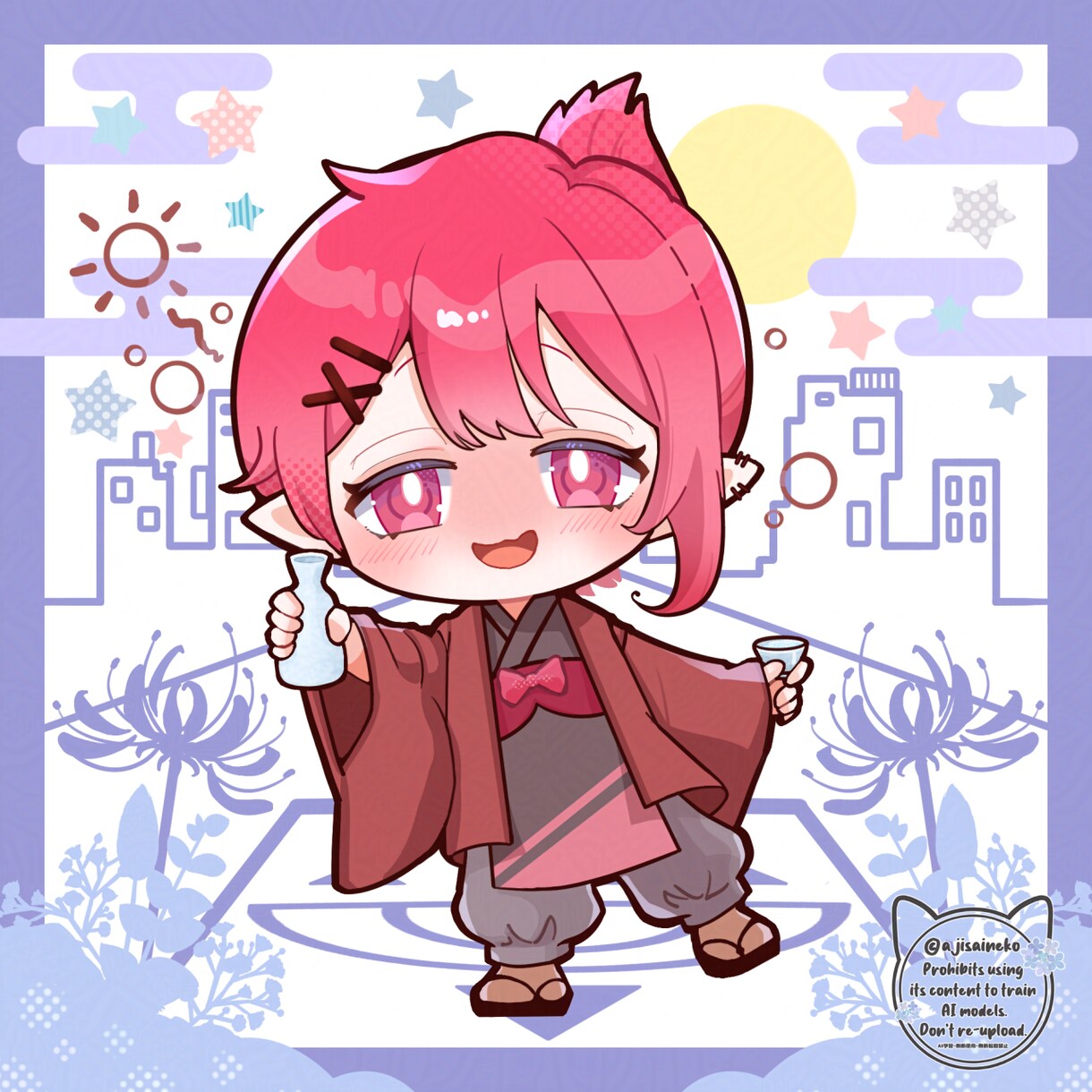 SDイラストを描きます キャラクターグッズ、コラボカフェ、配信、MV、アイコンに♪ イメージ7