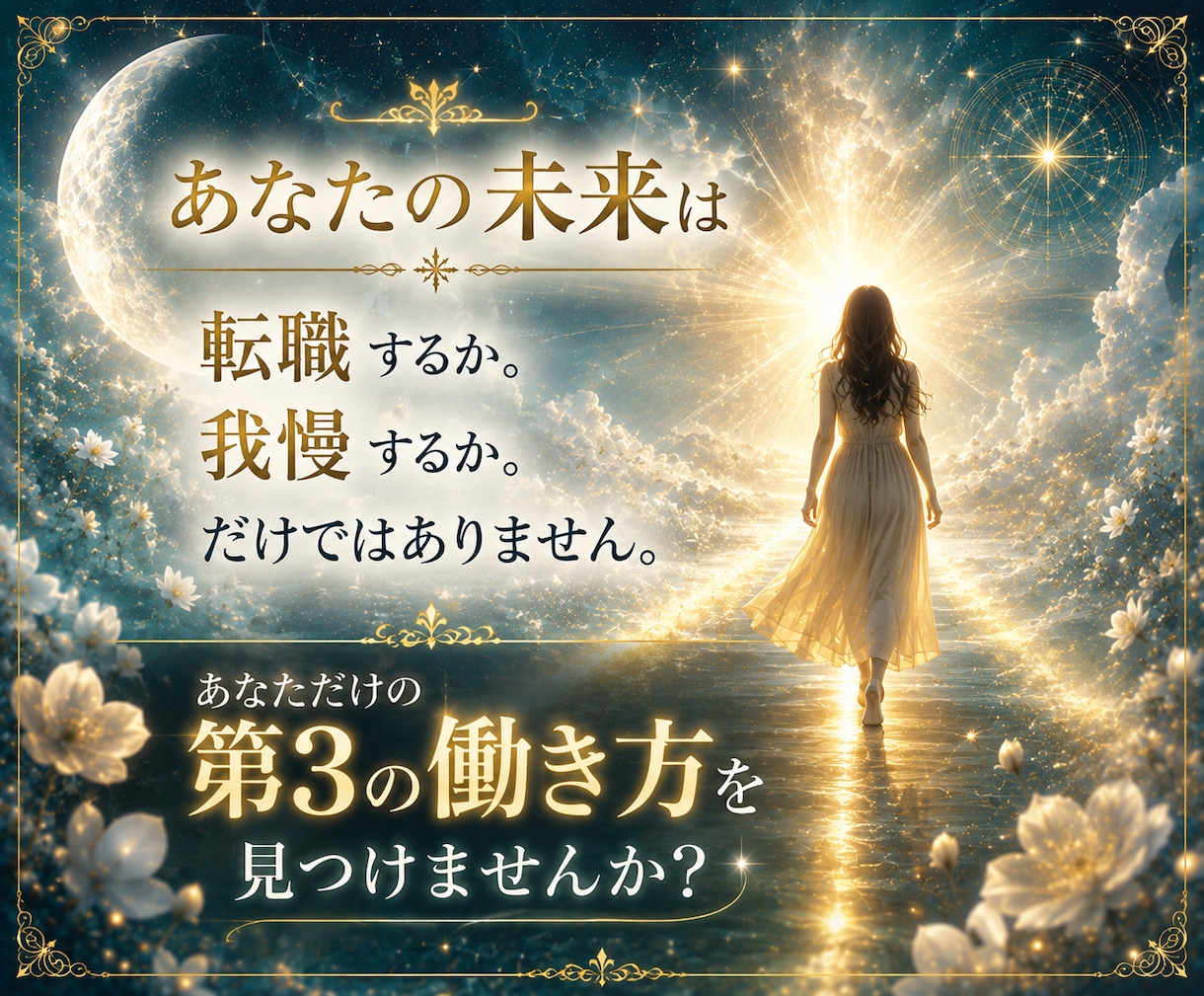 仕事・転職に迷って動けない…今できることを占います 転職だけが答えじゃない。今のあなたにできる事を一緒に見つける イメージ10