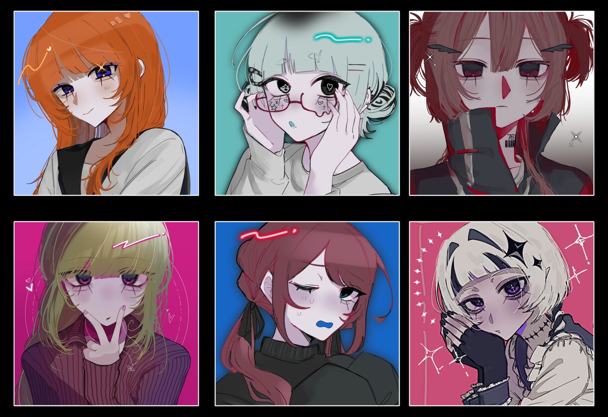 活動者様をイラストでご支援します 可愛い。綺麗なイラストをお届けします。 イメージ1
