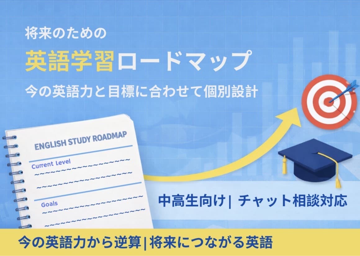 迷わないための英語学習ロードマップを提供します 今の英語力と目標に合わせた、あなた専用学習ロードマップ | ココナラ