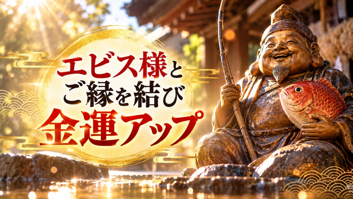 エビス様とご縁を結び、金運アップをご祈願します 金運上昇！福の神の力を授かり、豊かさがどんどん流れ込む体質へ イメージ4