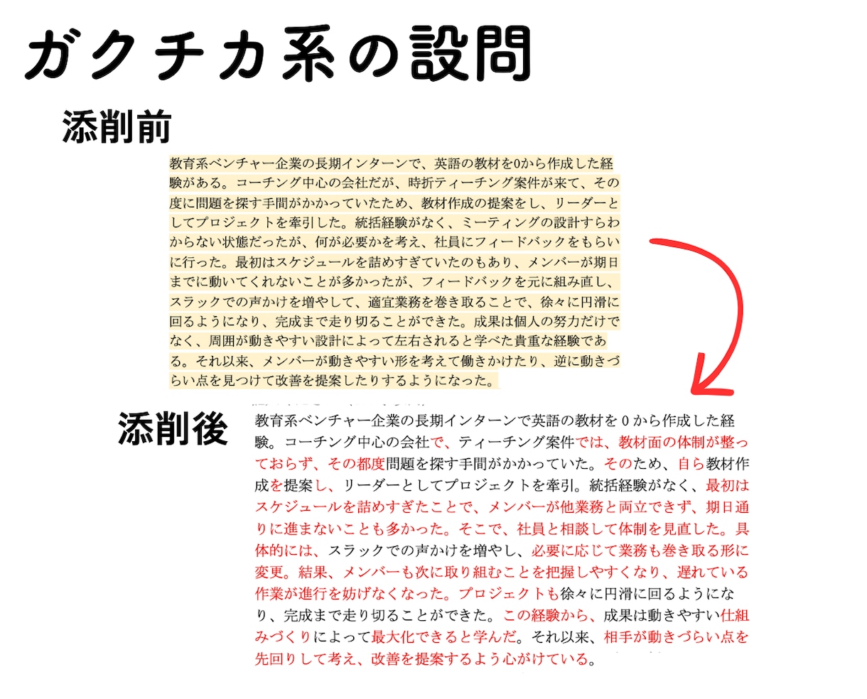 ES通過率約9割の元編集者が出版社ESを添削します プロの目で「刺さるエントリーシート」に変える！ イメージ2