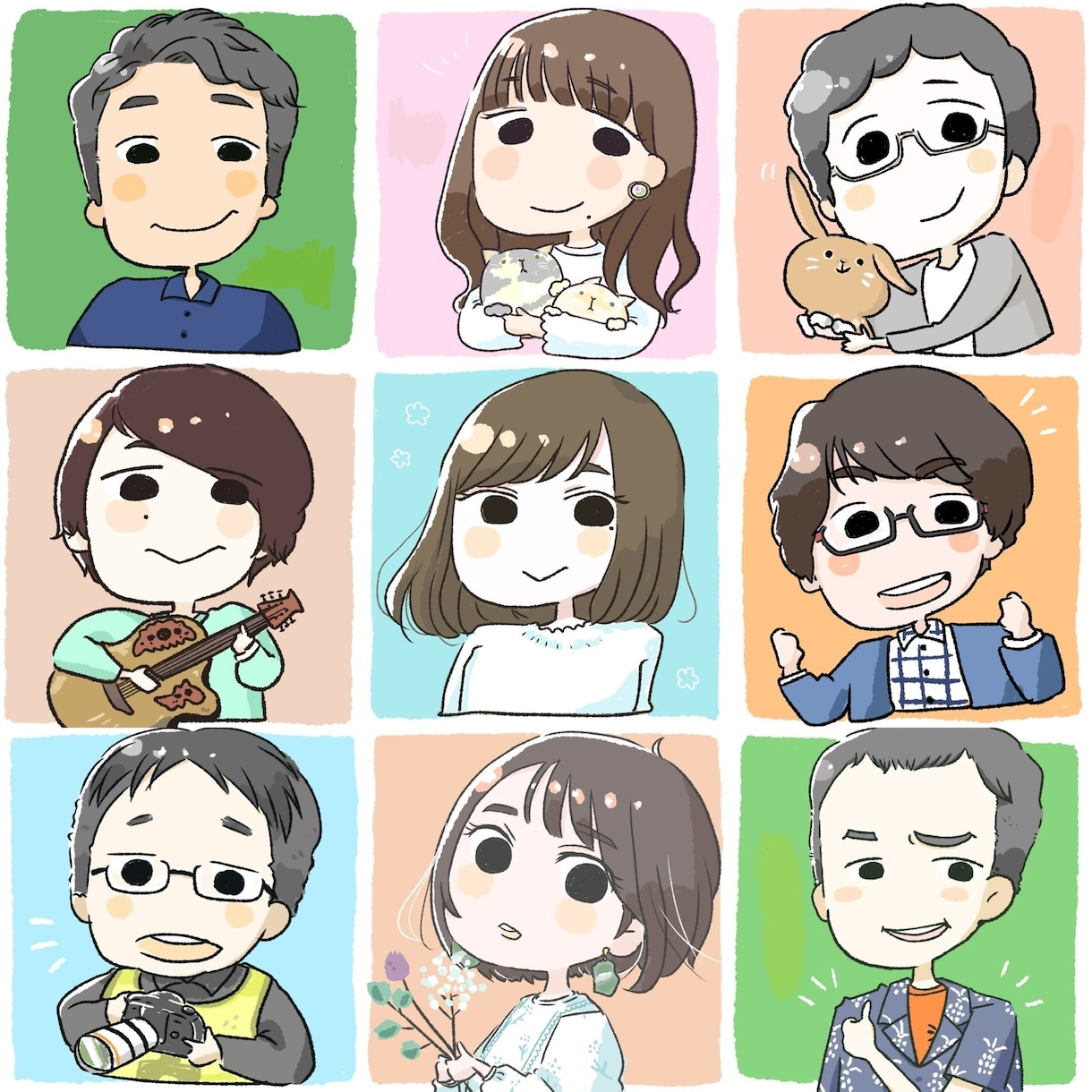 チャリティー企画　似顔絵描きます 7月31日受付終了　本当にありがとうございました！ イメージ2