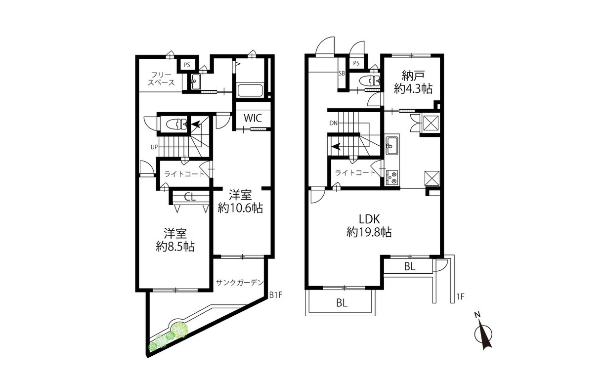 シンプルおしゃれな間取り作成承ります 最短1日！スピーディーでシンプルでおしゃれな間取り作成！ イメージ3