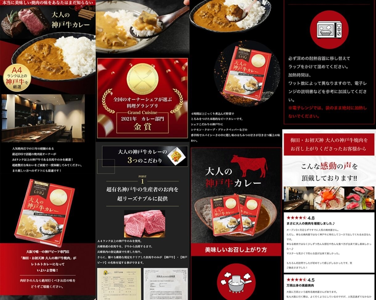売れるLP（ランディングページ）を制作します 訴求力の高いビジュアルで売れるページをプロが作ります！ イメージ2