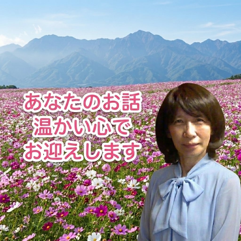 あなたのお話、温かい心でお迎えします 胸の内に秘めた喜怒哀楽、一度言葉にして吐き出してみましょう イメージ1