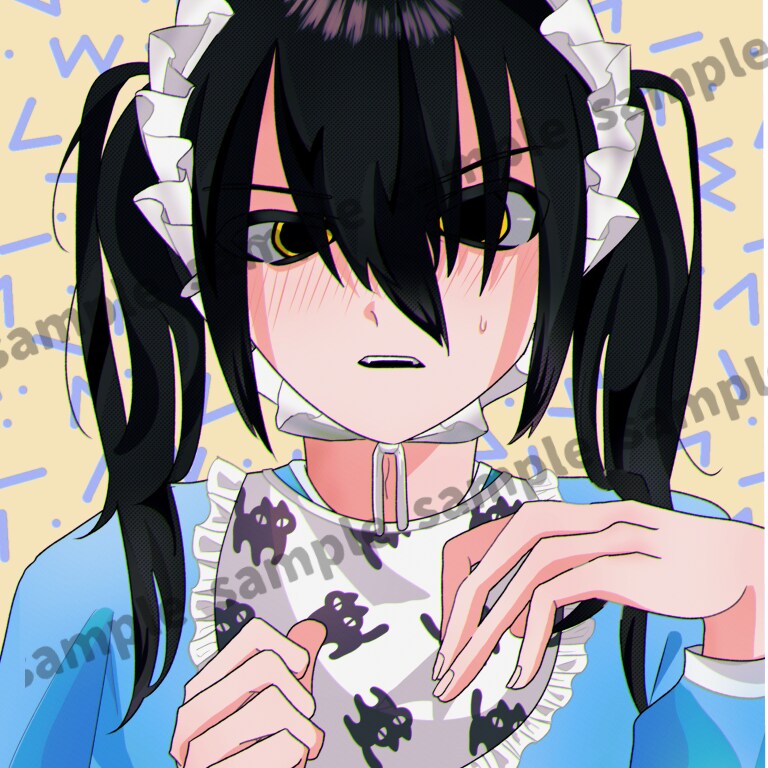 SNSアイコン描きます パキッとした塗りで目を引くイラストお描きします イメージ2