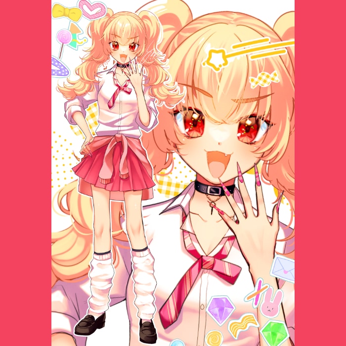 様々な場面に使用できる一枚イラストを製作いたします 配信、アイコン、歌みた、返礼品、記念など イメージ5
