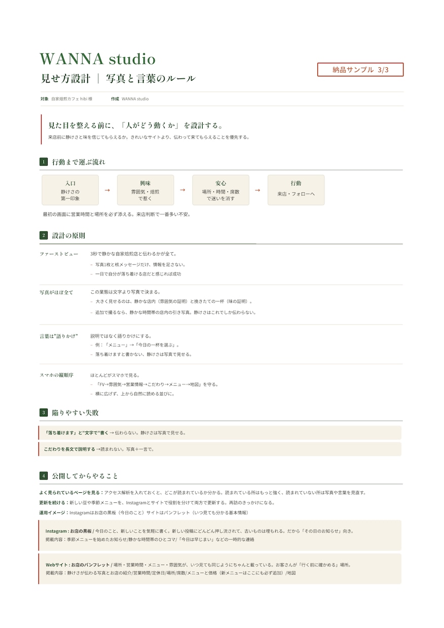 WordPressサイトを設計から公開まで作ります 設計書に納得いただいてから、制作スタート。 イメージ8