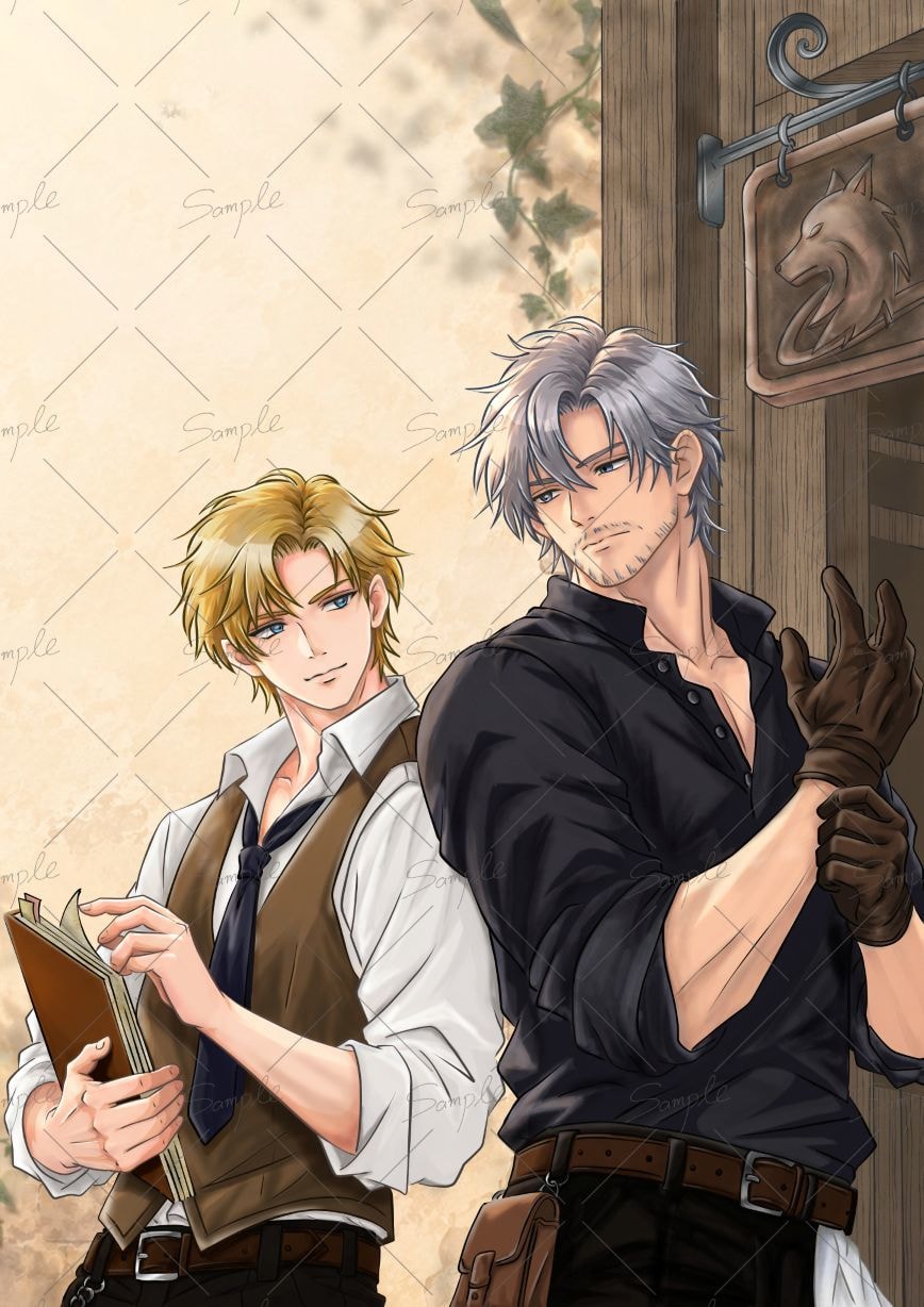 男性キャラ特化！等身イラスト描きます 立ち絵・一枚絵など、カッコいい男性キャラクターを幅広く制作 イメージ2