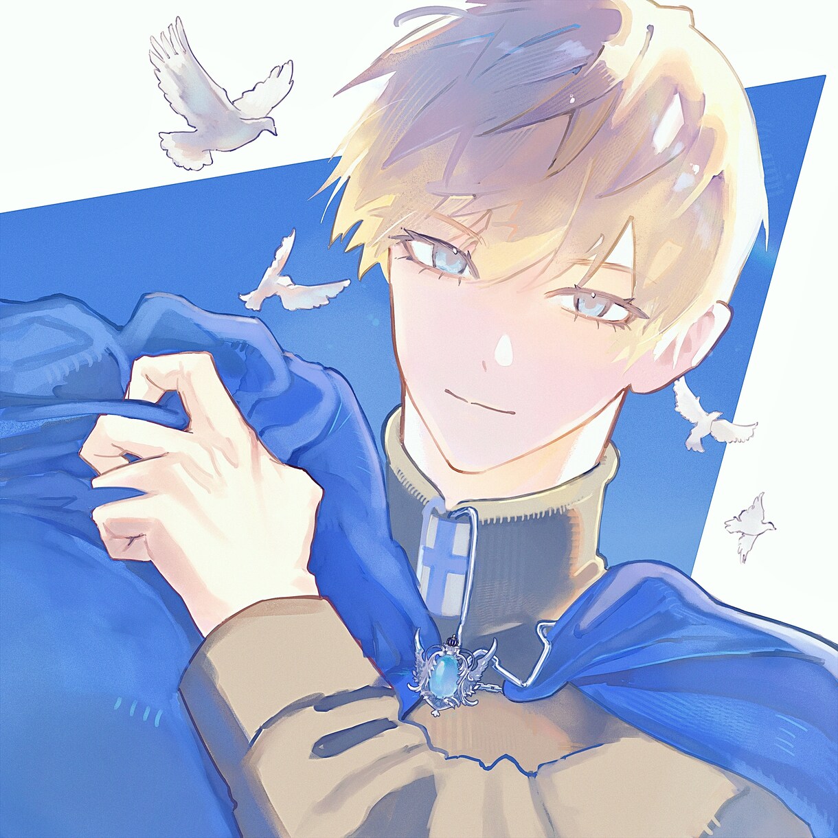 透明感のある可愛いSNSアイコン描きます 透明感のあるアイコンをスピード納品いたします！ イメージ3