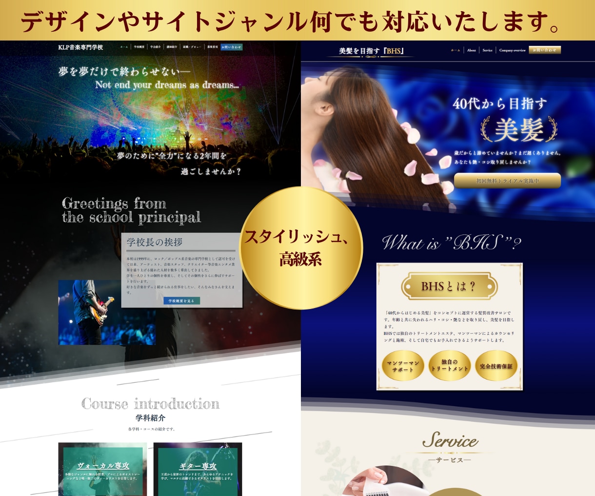 歴9年がノーコードの更新可能ホームページ作成します ワードプレス対応！SEO・画像・修正無制限！会社～個人 イメージ8