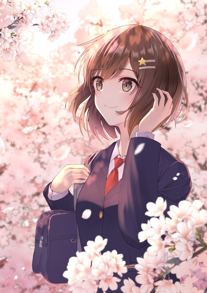 キラキラしてる可愛い女の子描きます SNSアイコン、ヘッダー用などお気軽にご相談ください！ イメージ1