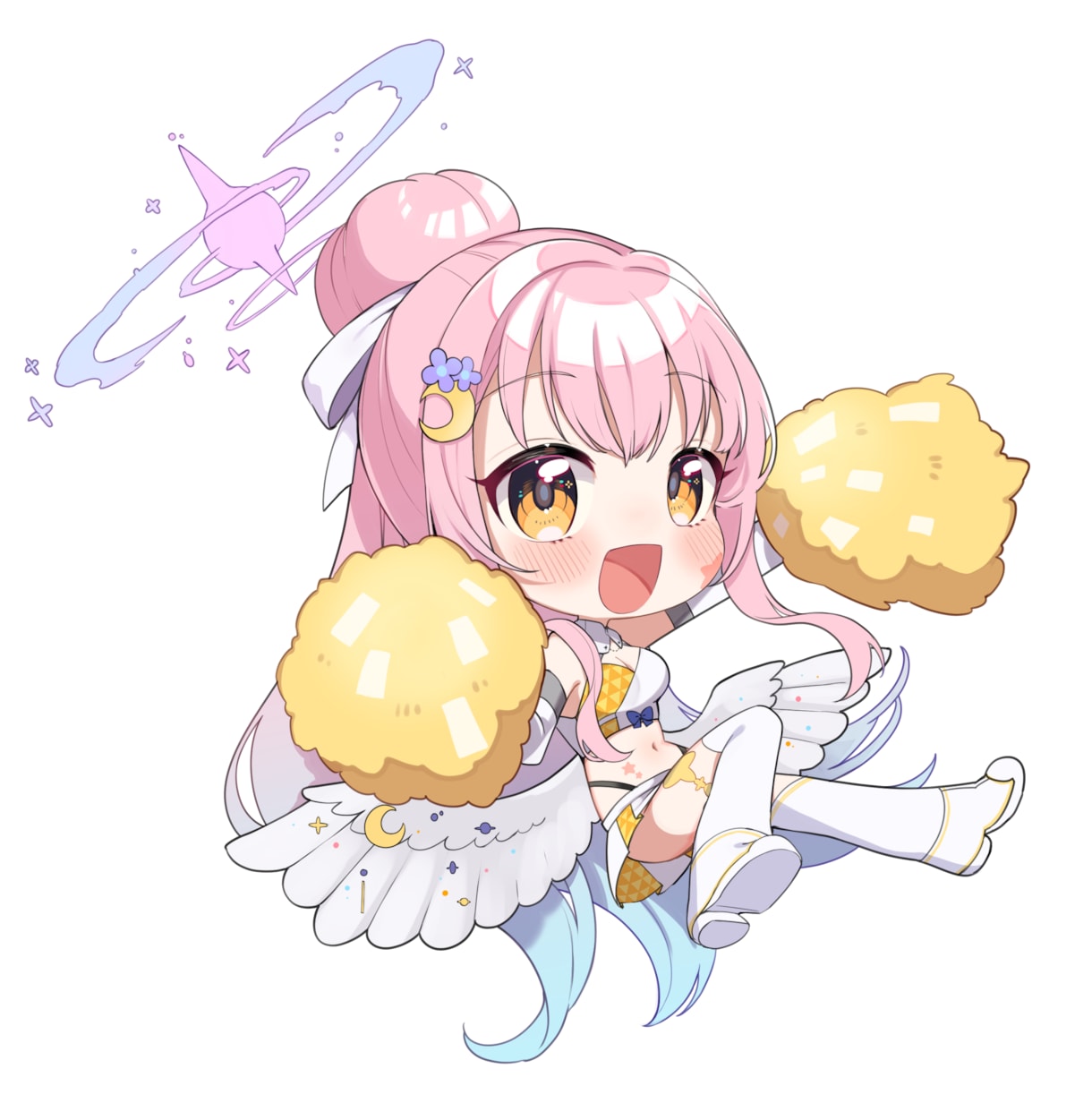 SDキャラ、ミニキャラ絵描きます アイコンやグッズに！動きのあるSDキャラクターイラスト イメージ5
