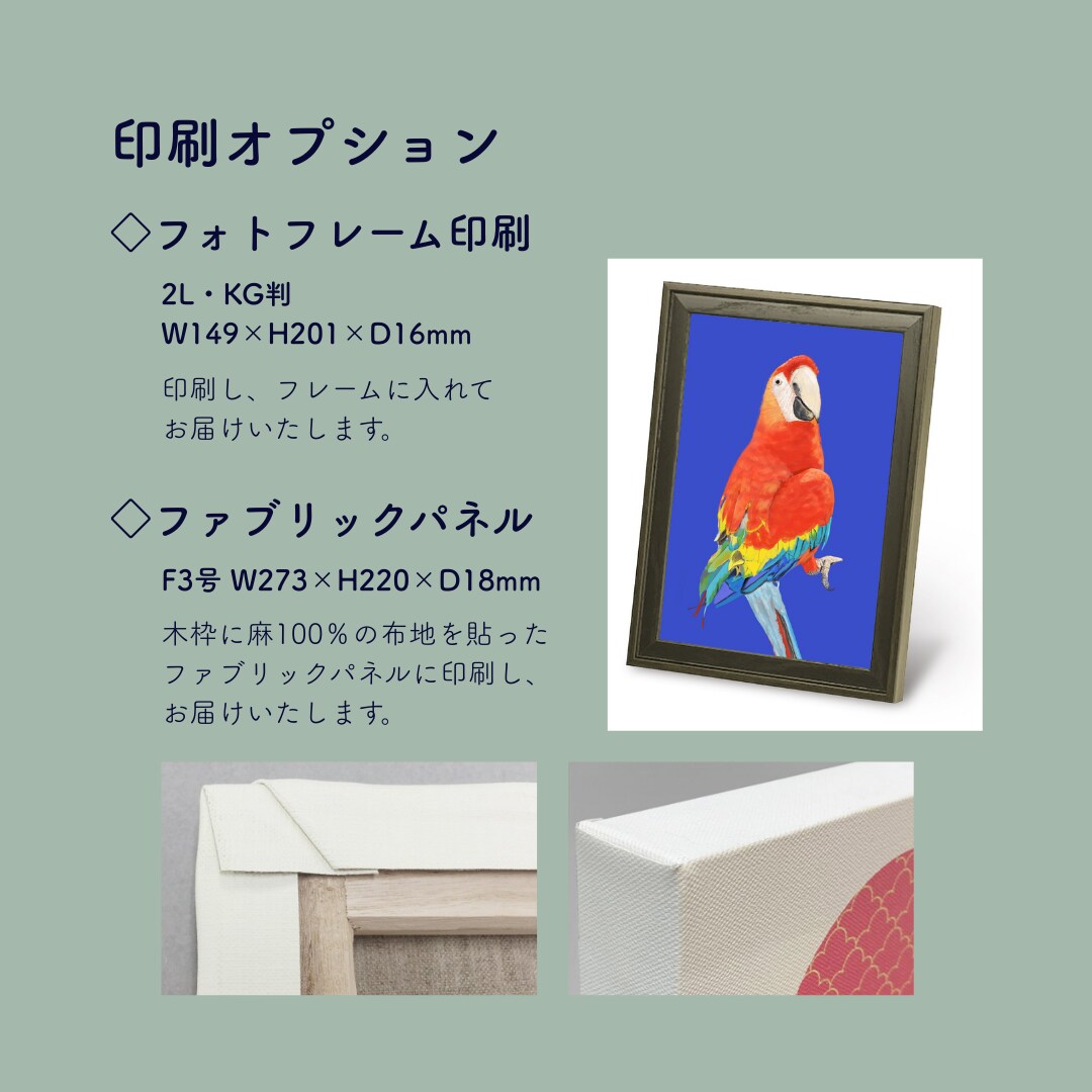 新規セール！本格的◎ペットの似顔絵制作します データ納品/印刷(フォトフレーム・パネル)にも対応 イメージ5