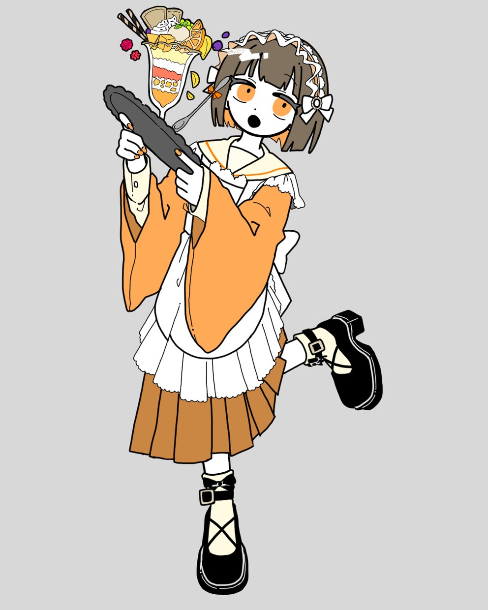 商用利用可◎クールなデフォルメキャラクター描きます 配信やSNSにちょこんと添えて大活躍！ イメージ3