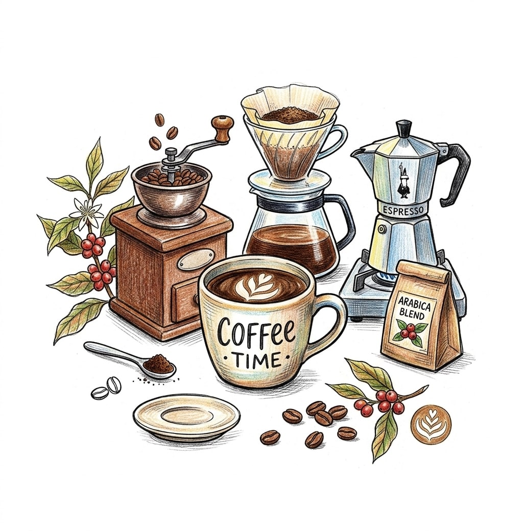 あなたにに合うコーヒー豆を3種類提案します お好みを聞いて、ぴったりのコーヒー豆をご提案 イメージ1