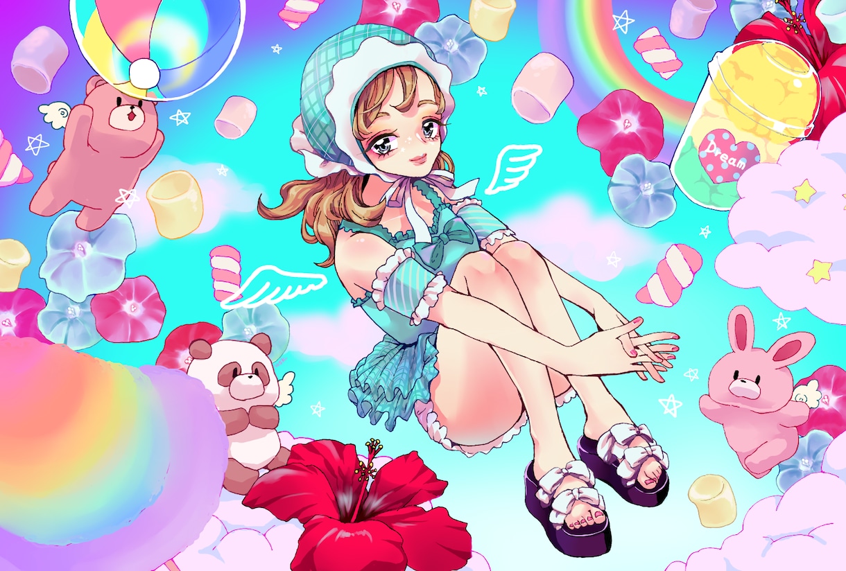 商用利用可！イラスト系CDジャケットお作りします バンド・同人サークルなど各種CDジャケットお任せください！ イメージ5