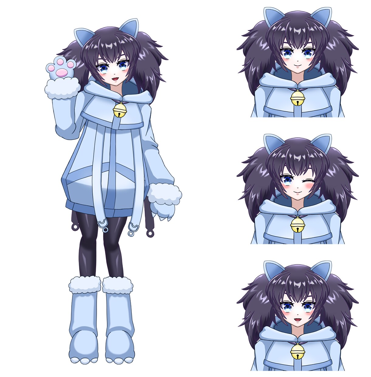 Vtuber・Live2dモデリング作成します キャラデザイン・イラスト作成・モデリング依頼承ってます。 イメージ8
