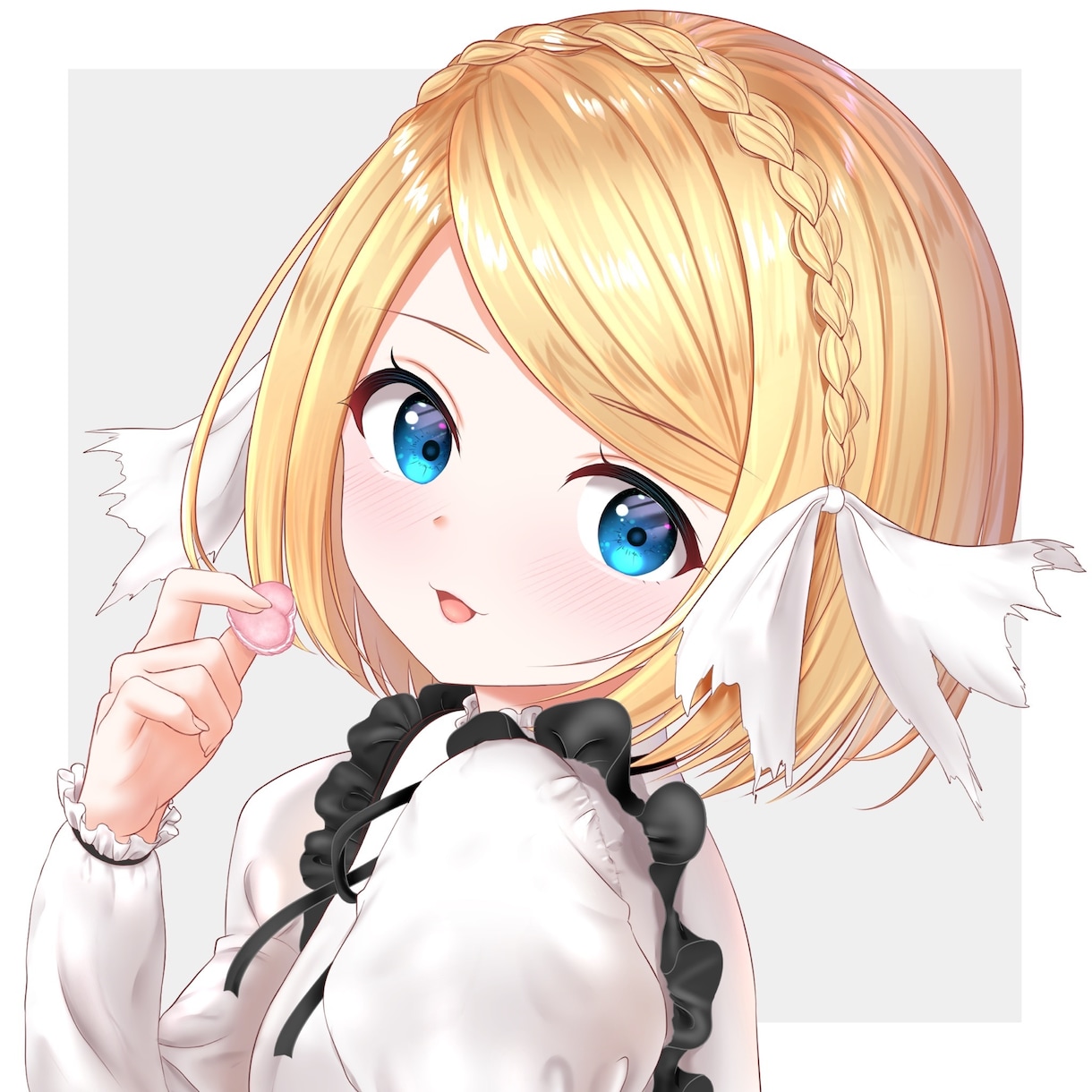 可愛い女の子のイラスト描きます スイーツやフルーツ、可愛いお洋服を描くのが得意です！ イメージ9