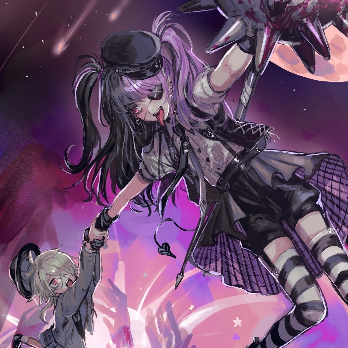 サムネ・MVなどに使える一枚絵お描きします 耽美、かっこいいイラストを制作いたします！ イメージ2