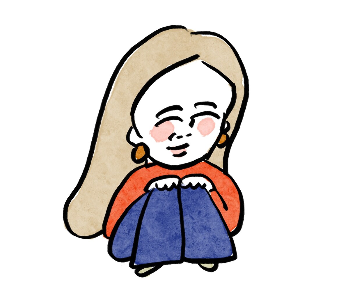 キャッチーなポートレート描きます くっきりポップなイラストで印象的に！ イメージ4