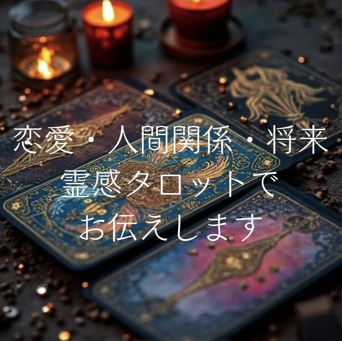 霊感タロットで恋のお悩み占います 恋愛、夫婦関係など様々な恋のお悩みを霊感タロットで占います イメージ1