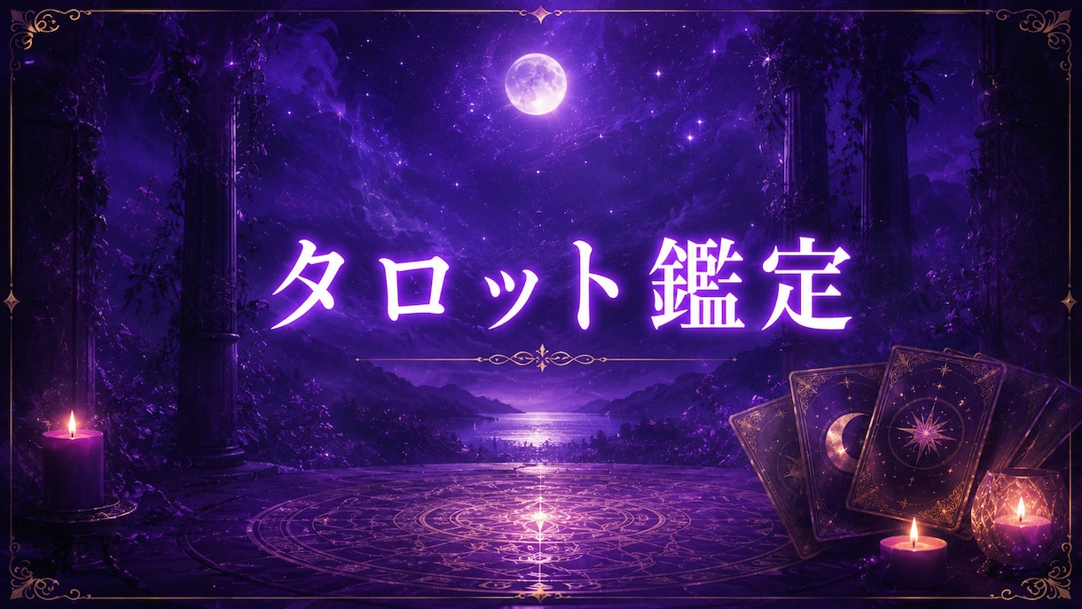 タロットカードで鑑定致します タロットであなたのお悩み鑑定致します イメージ1