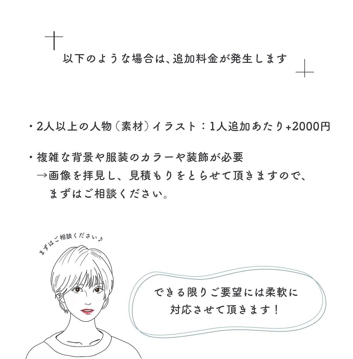 似顔絵3千円ポッキリで承ります 写真をもとにおしゃれな似顔絵描きます。 イメージ8