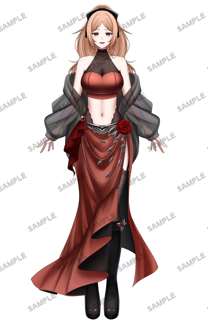 立ち絵を描きます 追加料金なし一律5000円！作画コスト高めキャラ大歓迎！ イメージ4